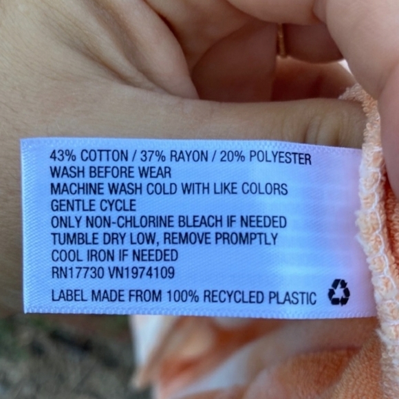 *NWT! V NECK SHORT SLEEVE SHIRT BABY DOLL CASUAL DRESS TIE DYE SIZE X SMALL - Picture 6 of 8